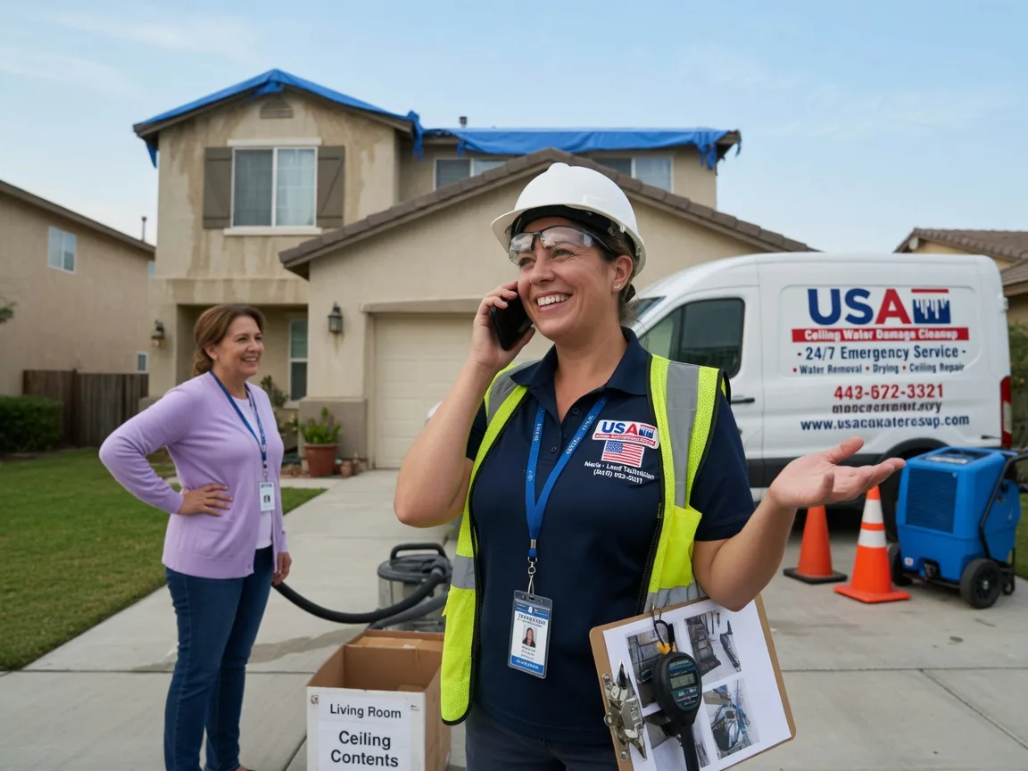Ceiling Water Damage Restoration Little Hocking, OH FAQs