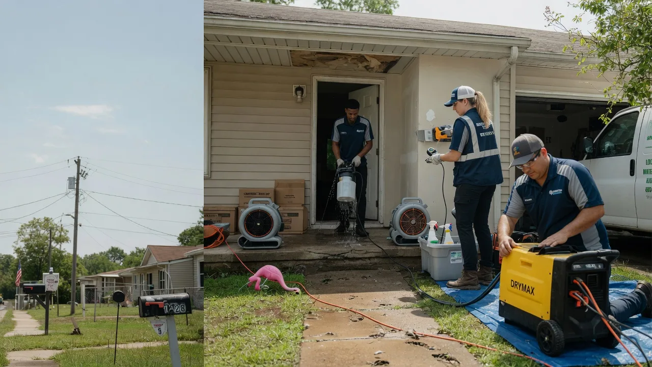 Storm Damage Water Removal in Little Hocking, OH near me